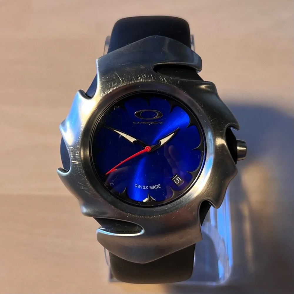 Oakley | Accessories | Oakley Watch Blade Brushedsunburst Blue
